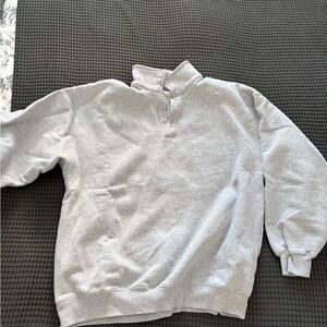 TNA Cozy fleece collared sweater